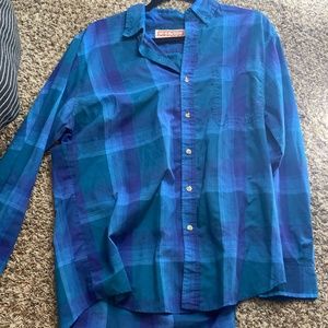 Blue flannel